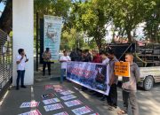 Aksi Aliansi Masyarakat Lingkar Sawit di Kejati Sulteng: Tuntut Usut Korupsi PT ANA