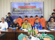 Ungkap 3 Kasus Destructive Fishing, Ditpolairud Polda Sulteng Amankan 5 Pelaku dan 27 Botol Bom Ikan