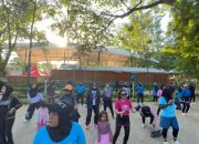 Zumba Meriah di Palu: Perempuan BERANI Ajak Ibu-Ibu Berolahraga untuk Mendukung Anwar-Reny