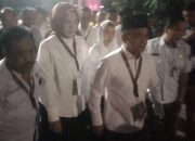 Penuh Antusias, Relawan Antar Hadi-Imelda ke Pengundian Nomor Urut di KPU Palu