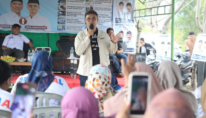 Kampanye di Palu, AKA Ajak Masyarakat Sulteng Jadi Pemilih Cerdas