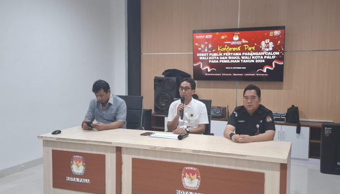KPU Palu Umumkan 7 Panelis untuk Debat Terbuka Calon Walikota