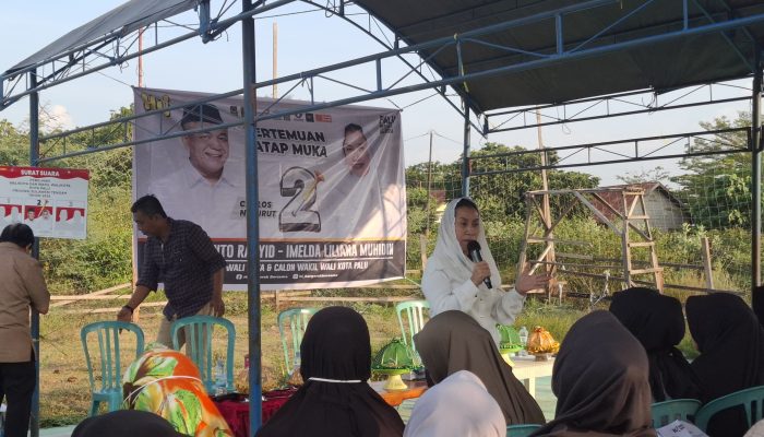 Paparkan Visi Periode Kedua, Imelda Siap Bawa Palu Maju Bersama Hadianto