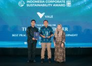 Terapkan Praktik Bisnis Berkelanjutan, PT Vale IGP Morowali Raih Penghargaan Indonesia Corporate Sustainability Award 2024