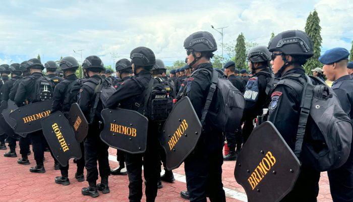 Jelang Voting Day, Kapolda Sulteng Siagakan 450 Personel Power On Hand