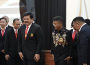 Marsekal Hadi Tjahjanto Lantik Pengurus Baru FORKI Sulteng, Targetkan Prestasi PON 2028