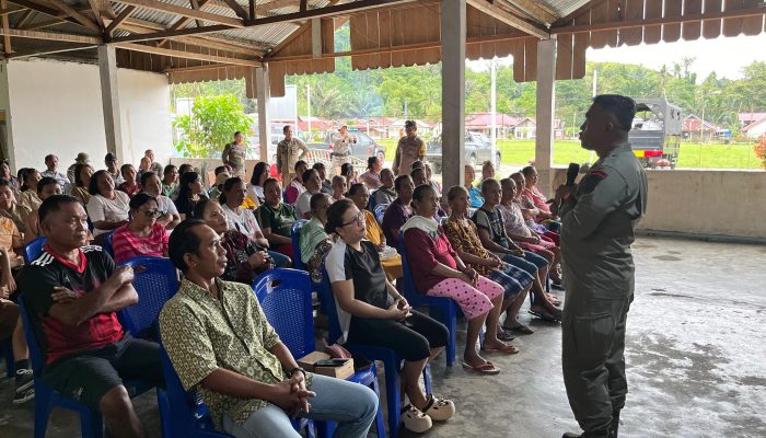 Ratusan Warga Dewua dan Sangginora Terima Terapi Relaksasi dari Satgas Madago Raya