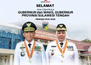 Anwar-Reny Resmi Jabat Gubernur dan Wakil Gubernur Sulteng