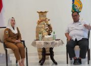 Perdana Bertugas, Wawali Palu Bahas Hibah BMN dengan KPP Pratama