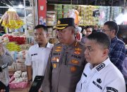 Kapolresta Palu dan Walikota Tinjau Pasar Masomba, Pastikan Harga Bahan Pokok Stabil Jelang Idulfitri