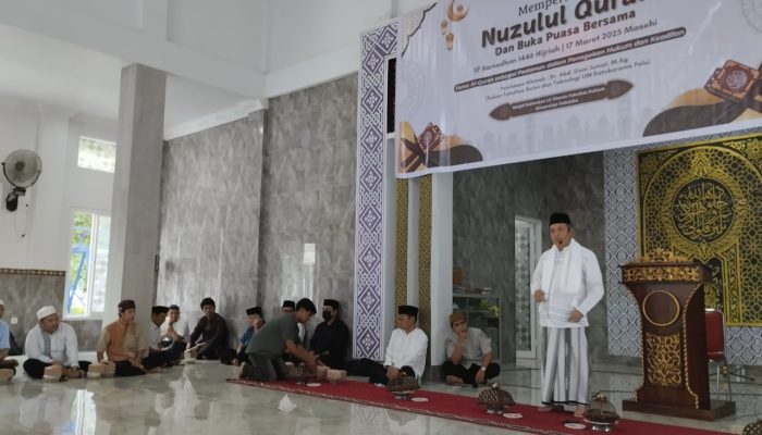 Pererat Silaturahmi, Fakultas Hukum Untad Gelar Peringatan Nuzulul Qur’an dan Buka Puasa Bersama