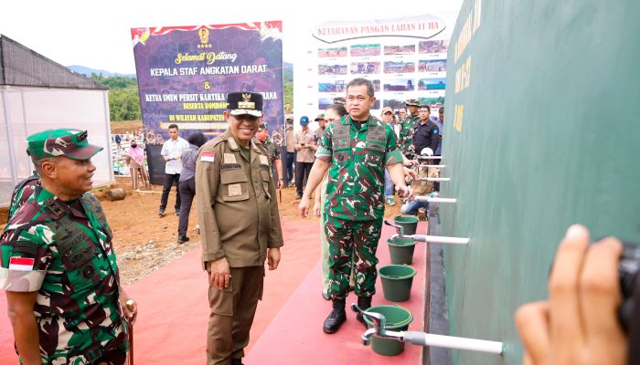 Penutupan TMMD ke-123 di Morowali, Kasad dan Gubernur Dorong Pembangunan dan Akses Air Bersih