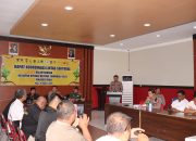 Polresta Palu Gelar Rapat Koordinasi Lintas Sektoral Operasi Ketupat 2025