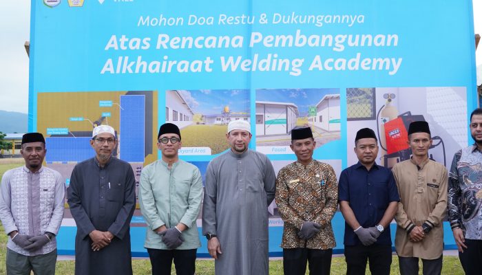 Tingkatkan Daya Saing Tenaga Kerja Lokal, PT Vale dan Alkhairaat Bangun Welding Academy