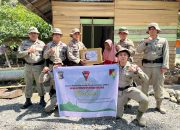 Aksi Sosial Satgas Madago Raya, Berbagi Sembako untuk Warga Poso jelang Idul Fitri