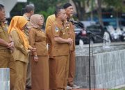 Wali Kota Palu Pimpin Apel Pagi Bersama 10 OPD: TPP Naik, Disiplin Kerja Ditingkatkan