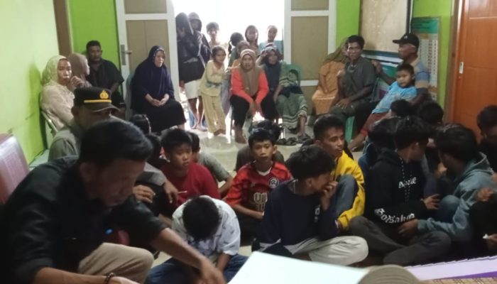 Cegah Premanisme, Polisi Bubarkan 21 Anggota Geng Remaja di Ampana Tete