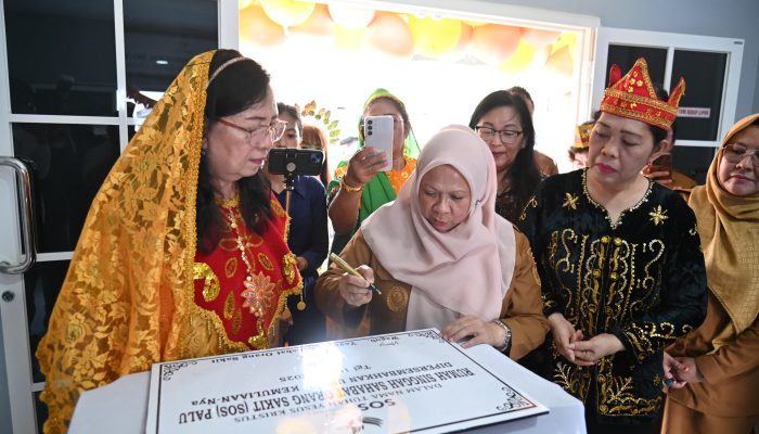 Dukung Kesembuhan Pasien, Rumah Singgah SOS Palu Diresmikan Wagub Reny