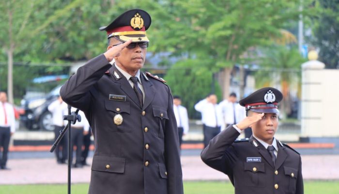 Wakapolres Touna Pimpin Upacara Harkitnas, Tekankan Kemandirian dan Asta Cita