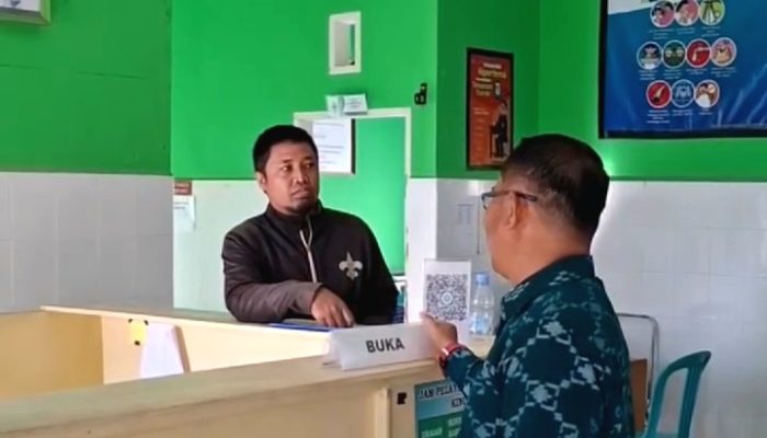 Momen Kocak Sidak Wabup Sigi di Puskesmas Kinavaro, Ditanya Staf dari Instansi Mana!