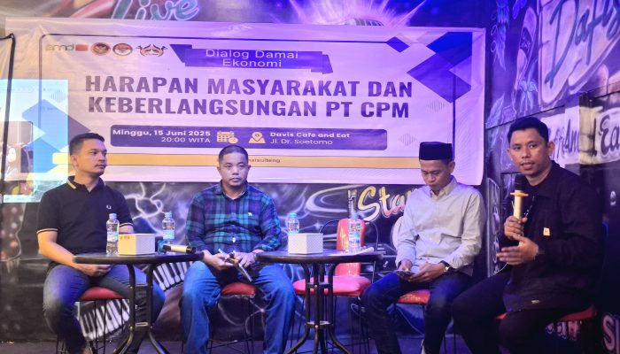 Duta Damai Sulteng Gelar Dialog Publik, Bahas Dampak Sosial-Ekonomi PT CPM
