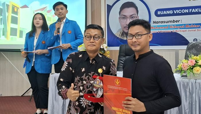 Fakultas Hukum Untad Gelar Workshop Penulisan Jurnal dan Peningkatan Skor SINTA