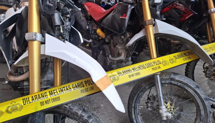 Polisi Amankan 66 Motor Curian, Warga yang Merasa Kehilangan Diminta Cek ke Polda Sulteng