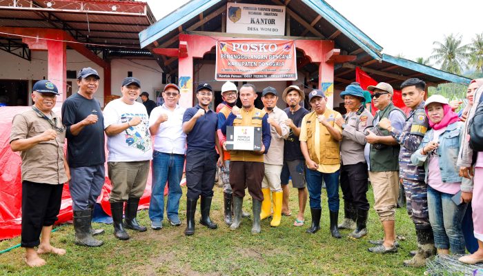Rembuk Pemuda dan Relawan Berani Bantu Korban Banjir Bandang di Wombo Bersaudara