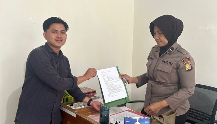 Presma UNTAD Terpilih Laporkan Dugaan Pencemaran Nama Baik ke Polresta Palu