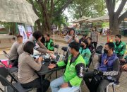 Hari Bhayangkara Ke-79 Polda Sulteng Gelar Pemeriksaan Gratis Ojol di 5 Daerah, 805 Pengemudi Terlayani