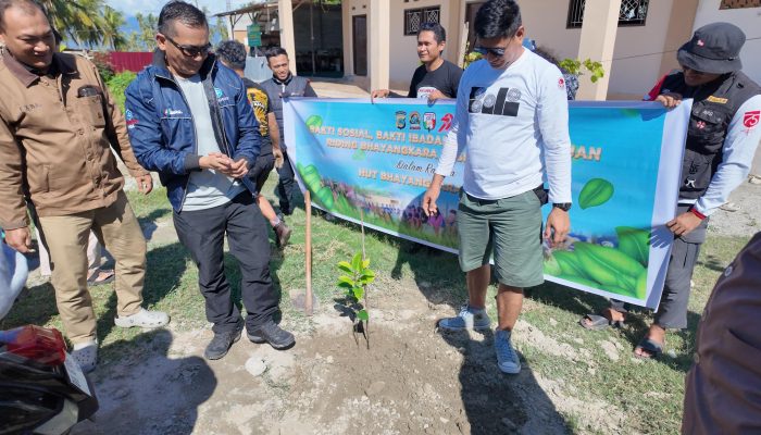 Bhayangkara Vespa Nambaso Bawa Misi Sosial dan Lingkungan Jelang Hari Bhayangkara ke-79