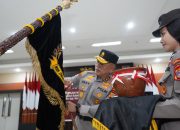 Polda Sulteng Gelar Pencucian Pataka ‘Wira Dharma Brata’ Menjelang Hari Bhayangkara Ke-79