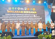 Kementerian P2MI dan Pemprov Sulteng Deklarasi Cegah Pekerja Migran Ilegal dan TPPO