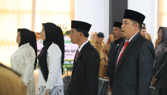 Bupati Buol Resmi Lantik Tiga Pejabat Tinggi Pratama dan Sejumlah Plt, Ini Daftarnya