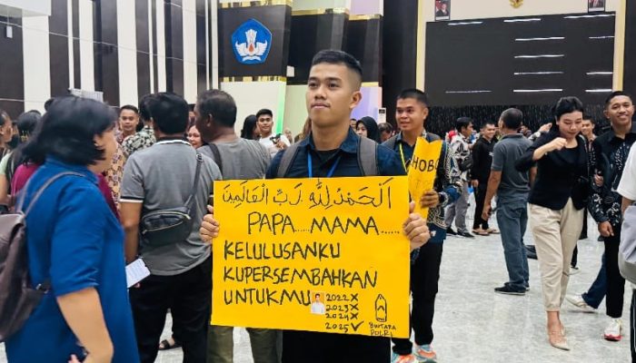 Empat Kali Daftar, Akhirnya Ikhsan Lolos Jadi Calon Bintara Polair Polda Sulteng 2025