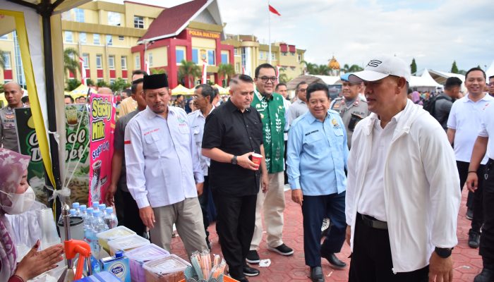 Semarak HUT Bhayangkara ke-79: Polda Sulteng Dorong UMKM dan Kendalikan Harga Pokok