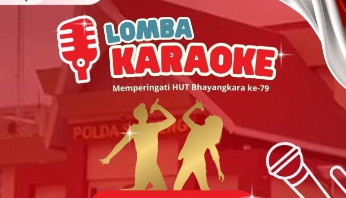 Polda Sulteng Gelar Lomba Karaoke “Semarak Bhayangkara” Meriahkan HUT Bhayangkara Ke-79