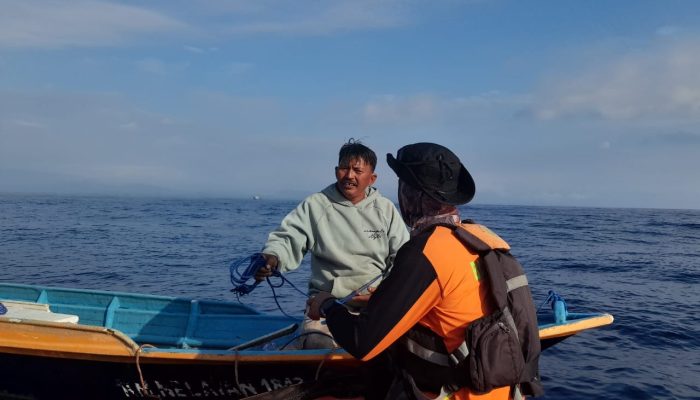 Hilang Saat Melaut, Baharuddin Ditemukan Selamat oleh Tim SAR Gabungan
