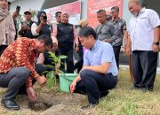 Wali Kota Iwanuma Jepang Sambangi Huntap Tondo Palu, Tanam Pohon Simbol Persahabatan