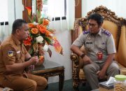 Silaturahmi Perdana, Wali Kota Palu Sambut Hangat Kepala Kantor Pertanahan Baru