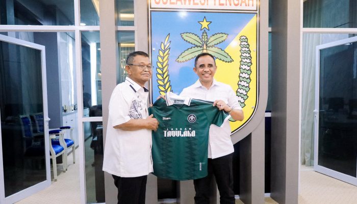 Berlaga di Liga 2, Gubernur Anwar Hafid Ajak Semua Pihak Dukung Persipal Palu