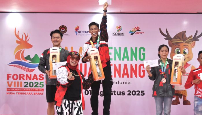 Atlet ASIAFI Sulteng Harumkan Nama Daerah di Fornas VIII NTB