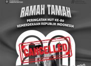 Bentuk Empati, Pemkab Poso Batalkan Acara Ramah Tamah HUT RI ke-80