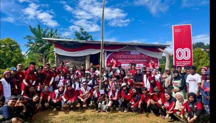Merah Putih di Pelosok Negeri, AMURA Parimo Bawa Semangat Kemerdekaan ke Simbulanga Parimo
