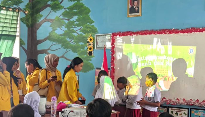 Kampanye Makan Sehat: Mahasiswa UWN Palu Edukasi Siswa SD Tentang Buah dan Sayur