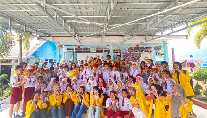 Mahasiswa UWN Edukasi Siswa SD di Palu soal Bahaya Bullying