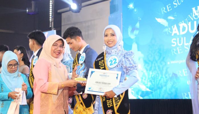 Siswi SMAN 1 Una-Una Raih Top 8 dan Best Advokasi Duta Genre Sulteng
