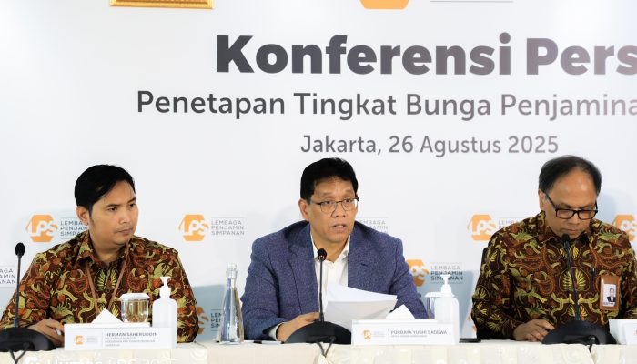 LPS Turunkan Bunga Penjaminan Simpanan Mulai 28 Agustus