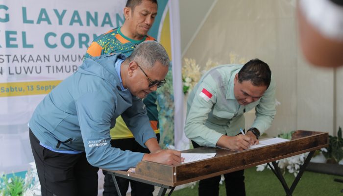 Dorong Literasi dan Edukasi Tematik Tambang Nikel, PT Vale Gandeng Pemda Lutim Resmikan Vale Nickel Corner