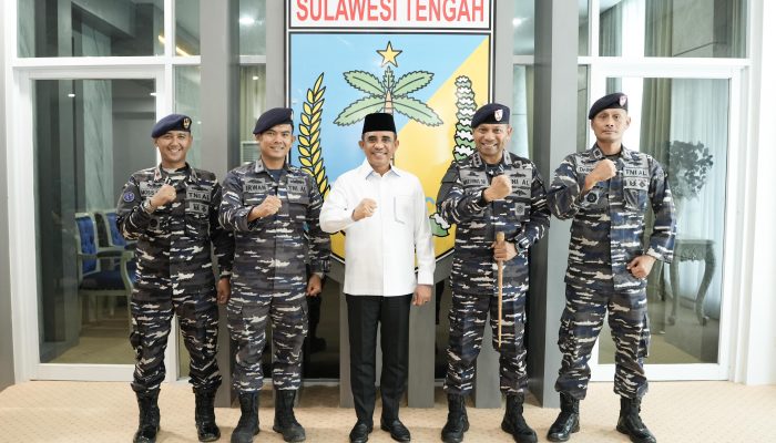 Gubernur Anwar Hafid dan TNI AL Palu Perkuat Sinergi Berantas Illegal Fishing